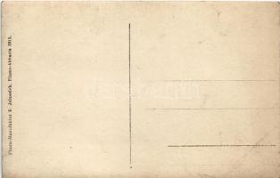 Abbazia, Opatija; fürdőzők csoportképe / bathers. E. Jelussich (Fiume-Abbazia) 1911. photo