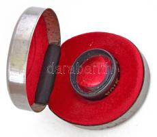 Volk II Bio 78 D, szemészeti rés lámpa lencse dobozában, hibátlan / Ophthalmic lens, Made in USA, Sl...