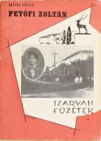 Irányi István: Petőfi Zoltán életpályája, különös tekintettel Békés megyei, szarvasi éveire. DEDIKÁLT! Szarvasi Füzetek 4. Szarvas, 1964.,Szarvas Község Tanácsa VB.,212 p. A tanárok arcképeit Ruzicskay György festőművész rajzolta. A borító illusztrációja Cs. Pataj Mihály (Cs. Pataj Mihály) (1921-2008) festő, grafikus munkája. Kiadói papírkötés, kiadói papír védőborítóban. Megjelent 1000 példányban.