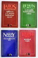 Vegyes II. világháborús könyvtétel, 4 db: Jungerth-Arnóthy Mihály: Moszkvai napló.; Lantos Árpád: Emlékezés a 2. magyar hadseregre 1942-1943.; Náray Antal visszaemlékezése 1945.; Bethlen Béla: Észak-Erdély kormánybiztosa voltam. Bp., 1988-1989., Zrínyi. Kiadói papírkötések.