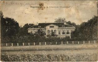 1920 Nagyunyom (Balogunyom), Sényi-Woracziczky kastély (fl)