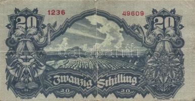 Ausztria 1945. 20Sch (2x) T:III + 1985. 20Sch T:II+