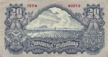 Ausztria 1945. 20Sch (2x) T:III + 1985. 20Sch T:II+