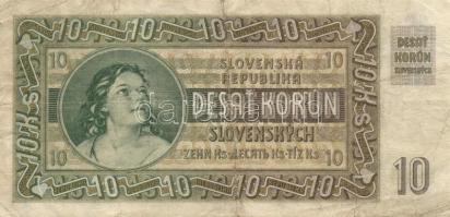 Szlovákia 1939-40. 10K, 20K, 50K, 100K T:III