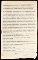 1781 A szepesi egyházmegye káptalanja által kiállított, bizonyos Kubinyi Sándorral (Alexander Kubinyi) kapcsolatos, latin nyelvű irat, össz. 2 beírt oldal, benne különböző nevek említésével (Joanne Feja de Nagy-Rako, Georgio Klobusiczky, Ignatio Kraczer, stb.), sérült papírfelzetes viaszpecséttel. A lap sérült, szakadásokkal, foltokkal, hátoldalán "Hornyánszky Pál gyűjteményéből 1949" bélyegzővel, 39x25 cm. + A dokumentum szövegének gépelt átirata, másolta: Hornyánszky Pál