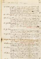 1857 Eger, németszecsődi Tarródy Bertalan és neje, revisnyei Revitzky (Reviczky) Mária hagyatékának ...