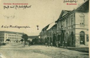Erzsébetváros with shops
