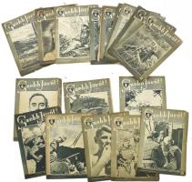 1944 Szebb Jövőt! Leventék képes hetilapja 20 száma (1944. IV. 1., 8., VI. 24, VII. 8.,15., 22.,29.,...