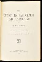 2 db művészettörténeti könyv a Grundris der Kunstgeschichte sorozatból: Friedrich Haack: Die Kunst d...