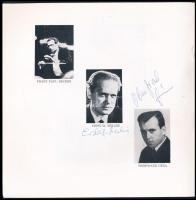 Lehel György, Erdélyi Miklós, Oberfrank Géza, Sándor János, Lukács Ervin, Kórodi András aláírása a M...