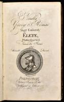 Tanárki János: Némelly görög és római nagy emberek' élete Plutárchusból - - által. Első és második darab.Pozsony,1807, Wéber Simon Péter, 1 (rézmetszetű címkép) t.+1( rézmetszetű díszcímlap) t. +416 p.; 1 (rézmetszetű címkép) t.+1( rézmetszetű díszcímlap) t. + 412+4 p. Korabeli kartonált papírkötések, kopott borítókkal, foltos lapokkal.