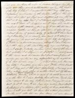 1852 Egykorú különvélemény Kossuth Lajos politikai karakteréről, az amerikai Kossuth-láz idején. Ang...