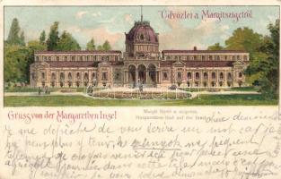 Budapest Margitsziget Litho