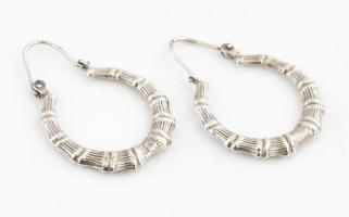 Ezüst mandzsetta gomb pár, jelzett 7 g