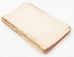 cca 1870-90 kb. 75 db illusztrációs tábla a Meyer's Lexikonból, többféel témában (technika, tud...