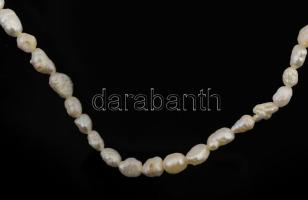 Tenyésztett gyöngy ékszer szett: nyaklánc, karlánc, fülbevaló