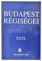 Budapesti Régiségei XXIX. Szerk.: Havassy Péter és Selmeczi László. Bp., 1992, BTM. Fekete-fehér fotókkal, ábrákkal illusztrált. Kiadói papírkötés.