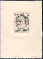 3 db ex libris (közte 1 db Szász Endre)