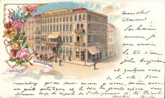Budapest VII. Hotel Continental Litho