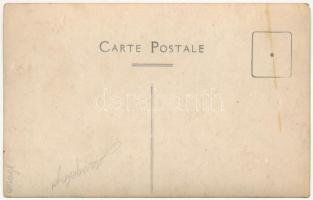 1925 (?) Milánó, Magyar válogatott labdarúgó csapat, focisták (köztük Zsák Károly kapus) / Hungarian...