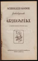 1942 Schrikker Sándor faiskolájának árjegyzéke 1941-42, fekete-fehér fotókkal illusztrált, Bp., Kir....