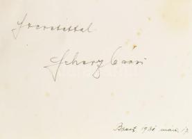 Scherz Ede: A rádió humora. Bp., 1931, szerzői. Kiadói félvászon kötésben DEDIKÁLT