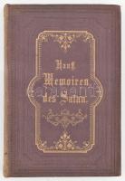 Hauff, Wilhelm: Memoiren des Satan. Leipzig, ca 1890. Philipp Reclam. Kiadói vászonkötésben. Ex libr...