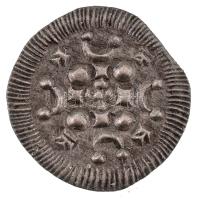 1131-1141. Denár Ag "II. Béla" (0,23g) T:AU patina 
Hungary 1131-1141. Denar Ag "Bel...