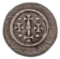 1141-1162. Denár Ag "II. Géza" (0,19g) T:AU patina 
Hungary 1141-1162. Denar Ag "Gez...