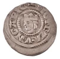 1270-1272. Denár Ag "V. István" (0,50g) T:XF 
Hungary 1270-1272. Denar Ag "Stephen V...