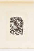 CIEL Budapest 1970. Kovács József Pécs Hungary 12 db ex libris: Andruskó Károly, Takács Dezső, Kerte...