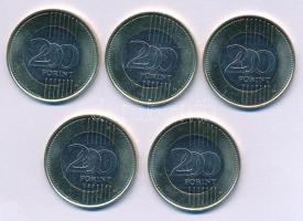 2023. 200Ft bicolor "Petőfi 200" (5x) T:UNC,AU