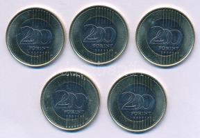 2023. 200Ft bicolor "Petőfi 200" (5x) T:UNC,AU