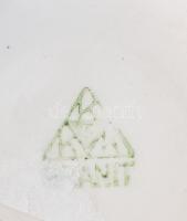 Gránit Orsz. May. Tejszövetkezeti központ tejfeles edény, fedéllel. Porcelán jelzett, hibátlan 10 cm