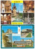 34 db MODERN román város képeslap / 34 modern Romanian town-view postcards