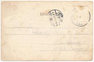 1904 Várgede, Várgedefürdő, Kúpele Hodejov, Hodejov; Gyógy- és gőzfürdő, Csevicze kút, vonat a hátté...