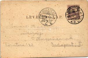 1900 Nagyvárad, Oradea; Kereskedelmi csarnok, Silberstein, Freund Lajos üzlete. Ifj. Berger Sámuel k...