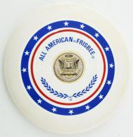 All American Frisbee, 1973, kopással, d: 23,5 cm