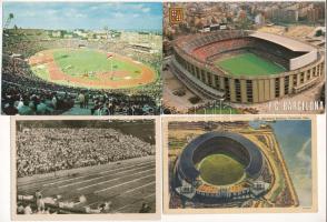 12 db MODERN sport motívum képeslap: stadionok / 12 modern sport motive postcards: stadiums