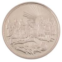 Csóka Zsuzsanna (1962-) 1996. "Millecentenárium Honfoglalás 896-1996" jelzett Ag emlékérem...