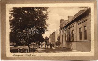 Marosújvár, Uioara, Ocna Mures; Király utca. Wagner L. kiadása / street view (EK)