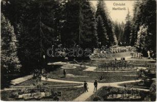 1910 Marilla, Marillavölgy, Marila; park. Hollschütz kiadása / park (EK)