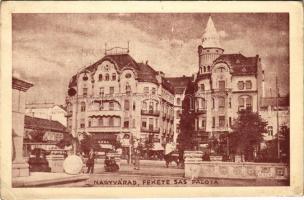 1940 Nagyvárad, Oradea; Fekete Sas palota / hotel + &quot;1940 Nagyvárad visszatért&quot; So. Stpl. (EB)