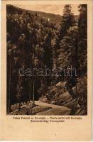1940 Radnaborberek, Valea Vinului; Borberektal mit Corongis / Borberek-völgy a Korongyos csúccsal. Gustav Zikeli kiadása Nr. 9. 1926. / mountain peak, valley