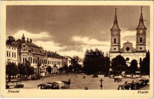 1941 Naszód, Nasaud; Piactér / market square (EK)