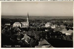 Tasnád, látkép. Löwinger Lipót kiadása / general view (vágott / cut)