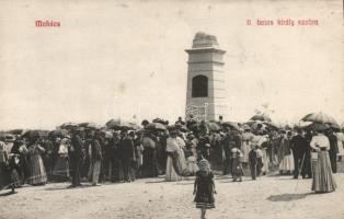 Mohács II. Lajos király szobra