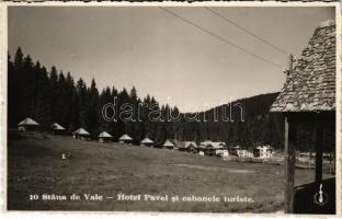 Biharfüred, Stana de Vale, Stina de Vale; Hotel Pavel si cabanele turiste / Pavel szálloda és turistakabinok / hotel and tourist cabins