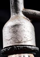 Szendrői Szikvízgyár szódás üveg, kopással, m: 27 cm