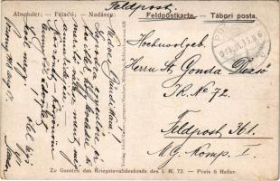 1918 Pozsony, Pressburg, Bratislava; Várlaktanya / K.u.K. Schlosskaserne. Zu Gunsten des Kriegsinval...